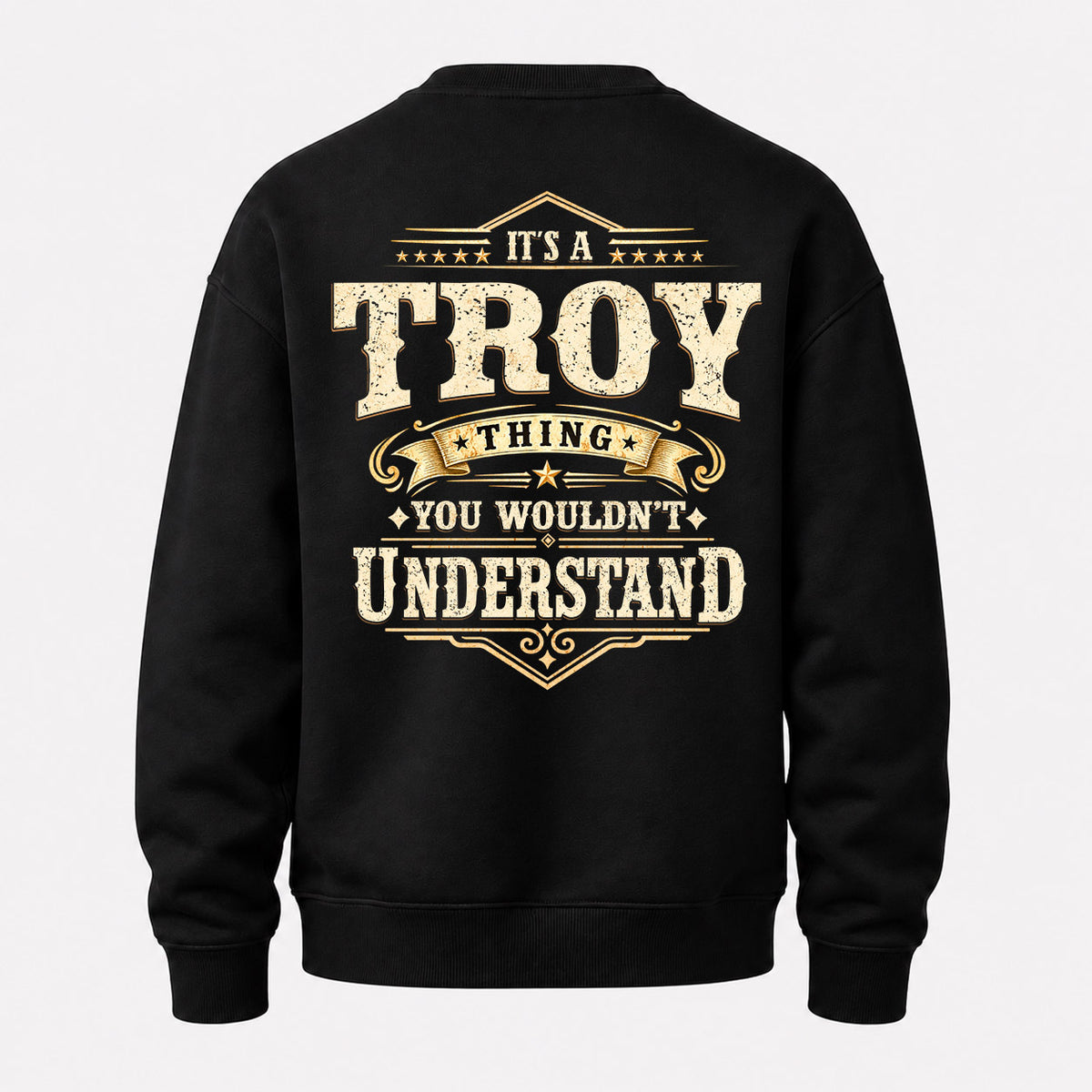 TROY HH-F003–Personalized Name Quote Apparel “It’s an NAME Thing You Wouldn’t Understand”