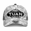 TUAN TC01 HH79 Team Your Name Hat, Personalized Camo Baseball Cap, Custom Family Gift, Gift for Him Her
