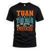 TUAN HH F007 The Man The Myth The Legend Personalized Shirt – Gift for Men