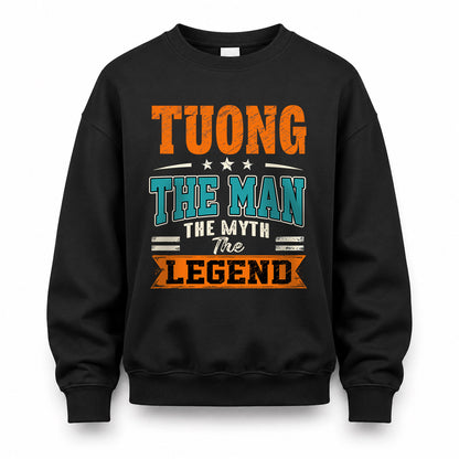 TUONG HH F007 The Man The Myth The Legend Personalized Shirt – Gift for Men