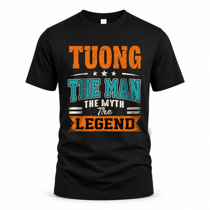 TUONG HH F007 The Man The Myth The Legend Personalized Shirt – Gift for Men