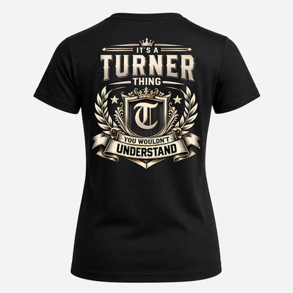 TURNER HH-F006 Thing Personalized Name T Shirt – You Wouldn’t Understand