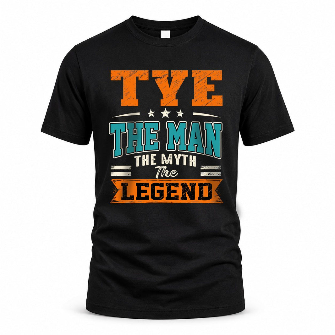 TYE HH F007 The Man The Myth The Legend Personalized Shirt – Gift for Men