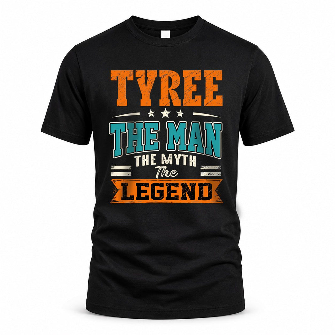 TYREE HH F007 The Man The Myth The Legend Personalized Shirt – Gift for Men