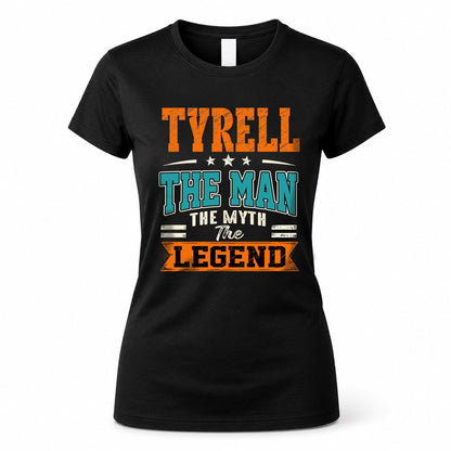 TYRELL HH F007 The Man The Myth The Legend Personalized Shirt – Gift for Men