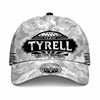 TYRELL TC01 HH79 Team Your Name Hat, Personalized Camo Baseball Cap, Custom Family Gift, Gift for Him Her