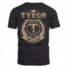 TYRON 2K-101–Personalized Name Quote Apparel “I Am NAME May Not Be Perfect But I Am Limited Edition”
