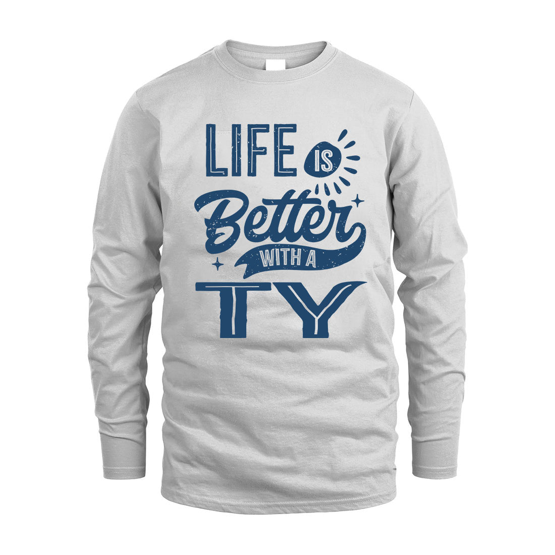 TY HH88-K2–Personalized Name Quote T-Shirt Life Is Better With Unisex Gift