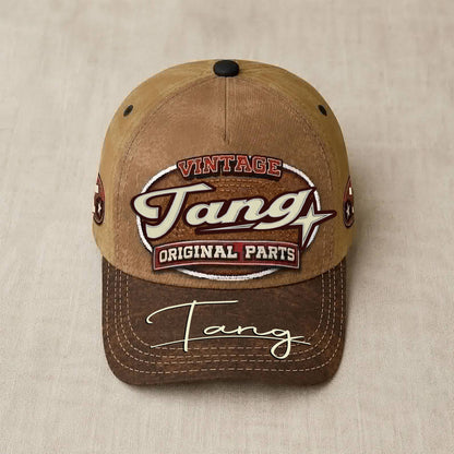 TANG TC02 HH79  Personalized Name Baseball Cap, Vintage Retro Hat, Custom Gift for Him & Her