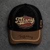 TIFFANY  TC06 HH79 Personalized Distressed Baseball Cap, Custom Retro Trucker Hat, Statement Dad Cap