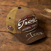 TROY TC02 HH79  Personalized Name Baseball Cap, Vintage Retro Hat, Custom Gift for Him & Her