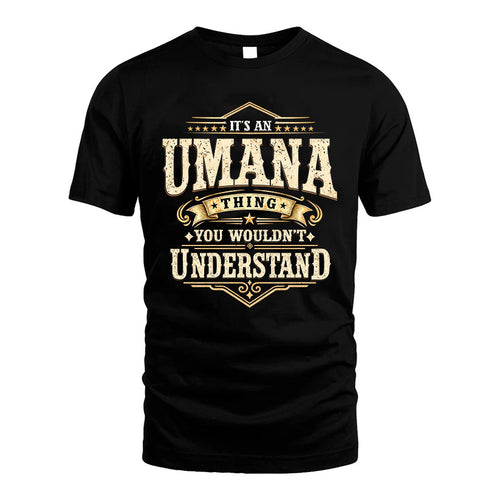 UMANA HH-F009–Personalized Name Quote Apparel “It’s an NAME Thing You Wouldn’t Understand”