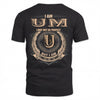 UM 2K-101–Personalized Name Quote Apparel “I Am NAME May Not Be Perfect But I Am Limited Edition”