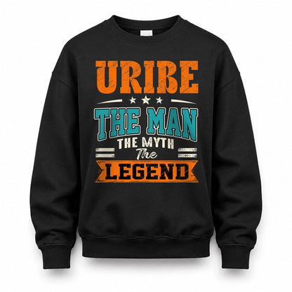URIBE HH F007 The Man The Myth The Legend Personalized Shirt – Gift for Men