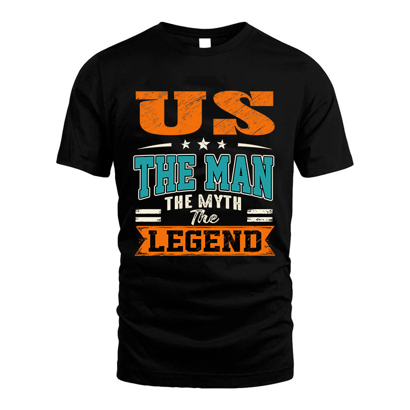 US HH F007 The Man The Myth The Legend Personalized Shirt – Gift for Men