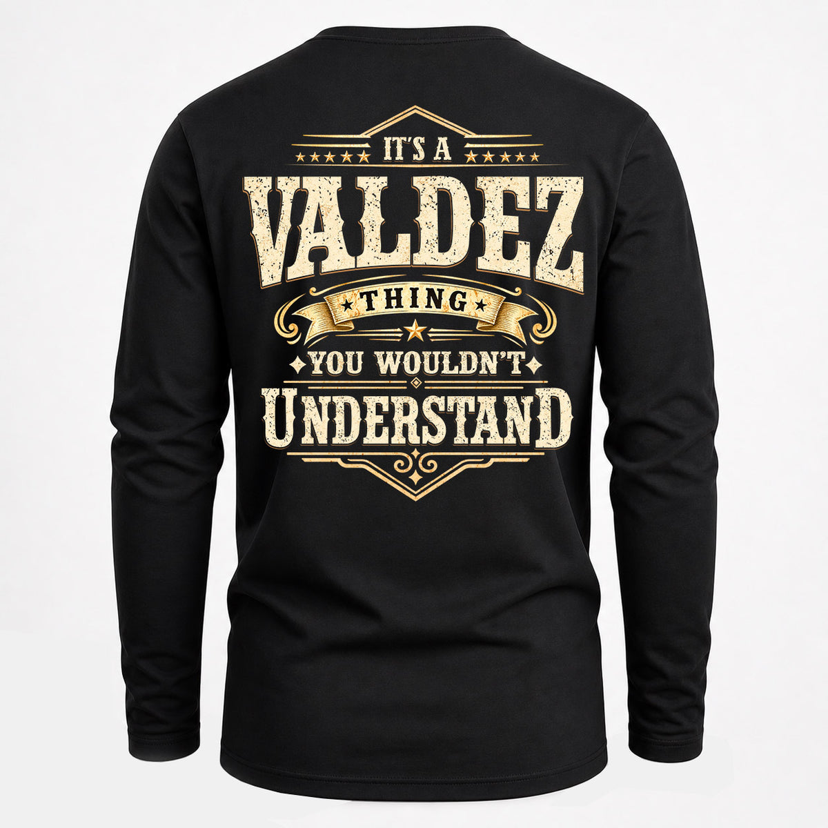 VALDEZ HH-F003–Personalized Name Quote Apparel “It’s an NAME Thing You Wouldn’t Understand”