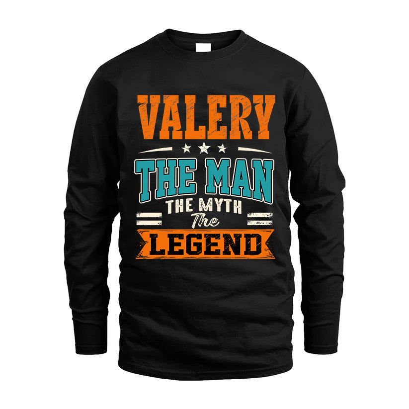 VALERY HH F007 The Man The Myth The Legend Personalized Shirt – Gift for Men