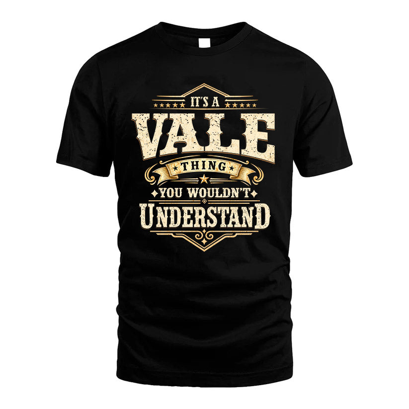 VALE HH-F009–Personalized Name Quote Apparel “It’s an NAME Thing You Wouldn’t Understand”