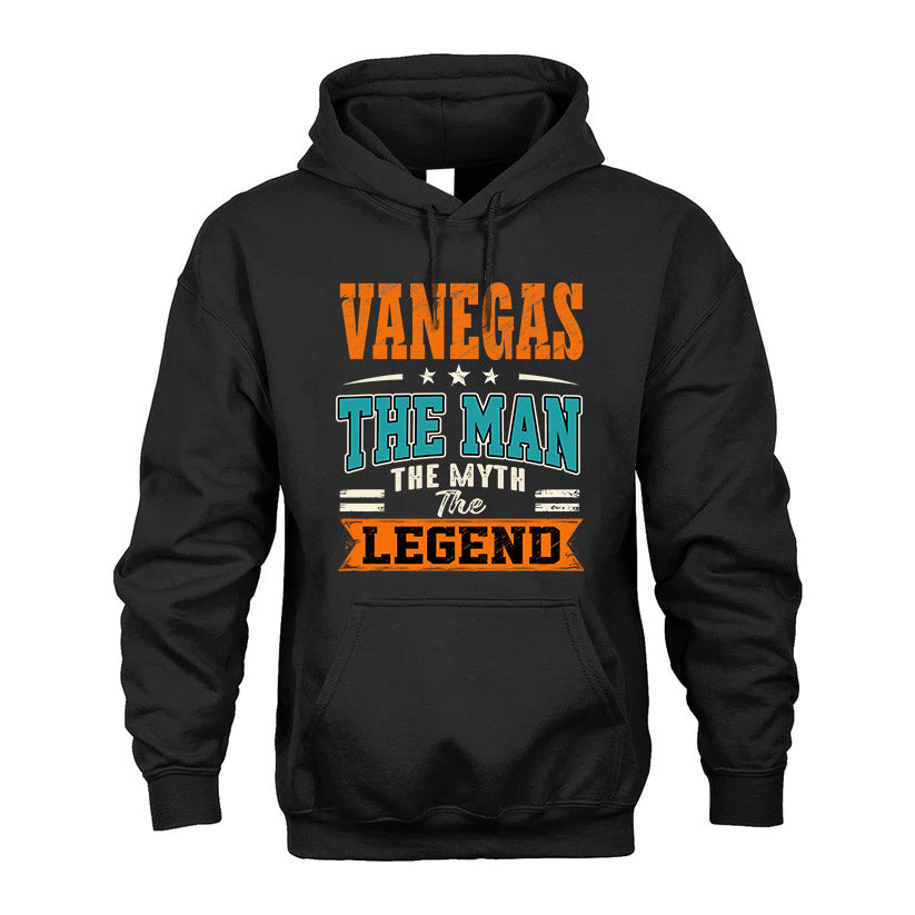 VANEGAS HH F007 The Man The Myth The Legend Personalized Shirt – Gift for Men