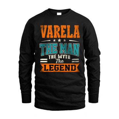 VARELA HH F007 The Man The Myth The Legend Personalized Shirt – Gift for Men