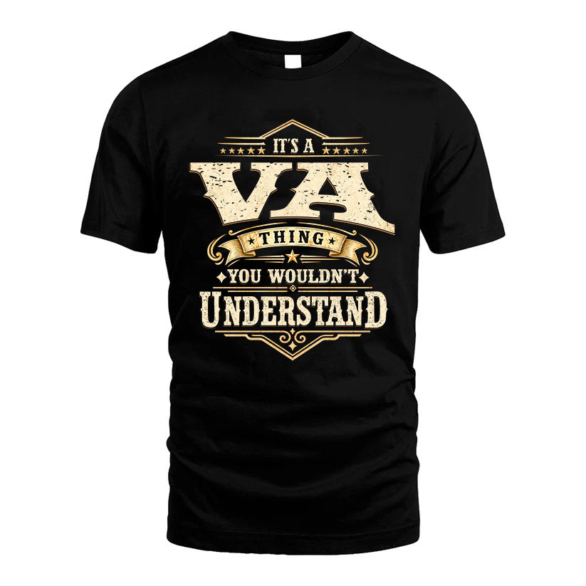 VA HH-F009–Personalized Name Quote Apparel “It’s an NAME Thing You Wouldn’t Understand”