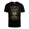 I Am Vega, I May Not Be Perfect, But I Am Limited Edition – Personalized Skull T-Shirt