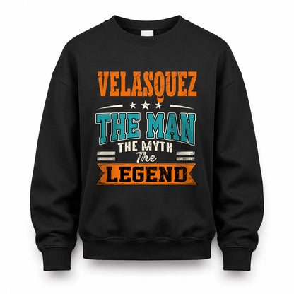 VELASQUEZ HH F007 The Man The Myth The Legend Personalized Shirt – Gift for Men