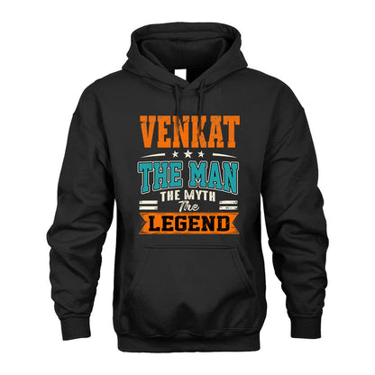 VENKAT HH F007 The Man The Myth The Legend Personalized Shirt – Gift for Men