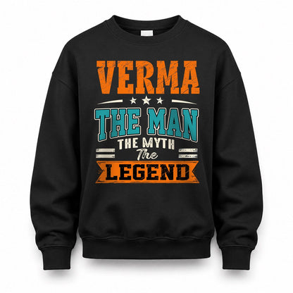 VERMA HH F007 The Man The Myth The Legend Personalized Shirt – Gift for Men