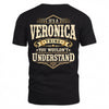 VERONICA HH-F003–Personalized Name Quote Apparel “It’s an NAME Thing You Wouldn’t Understand”