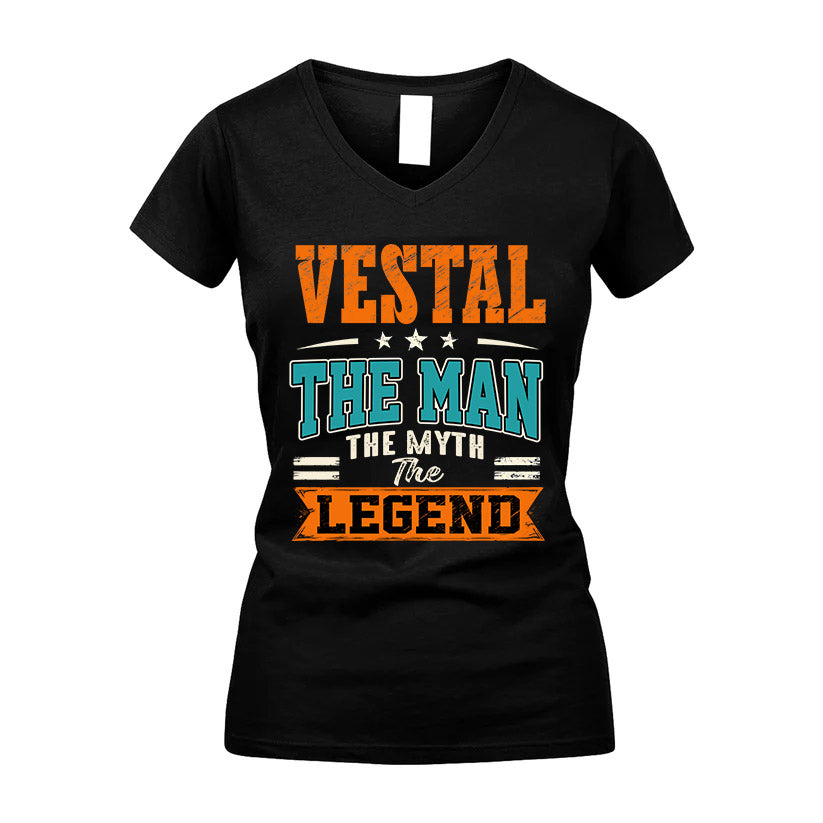 VESTAL HH F007 The Man The Myth The Legend Personalized Shirt – Gift for Men