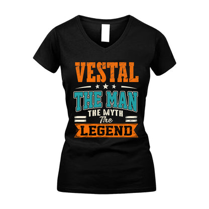 VESTAL HH F007 The Man The Myth The Legend Personalized Shirt – Gift for Men