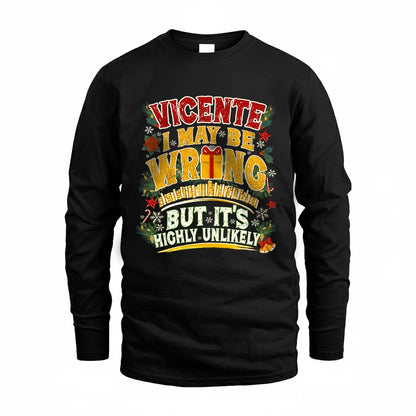 VICENTE HH-F010 Personalized Name Funny Tshirt