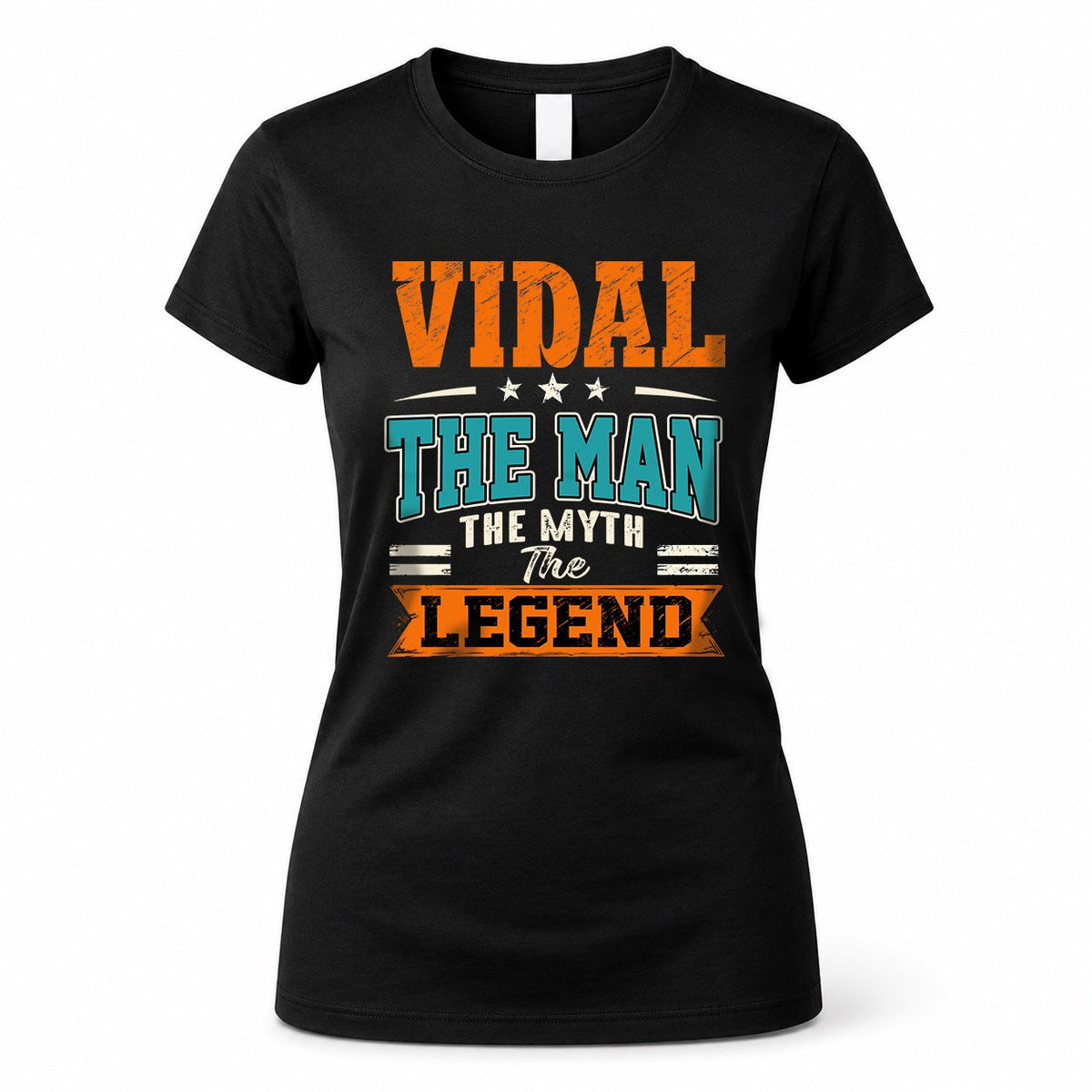 VIDAL HH F007 The Man The Myth The Legend Personalized Shirt – Gift for Men