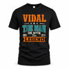VIDAL HH F007 The Man The Myth The Legend Personalized Shirt – Gift for Men