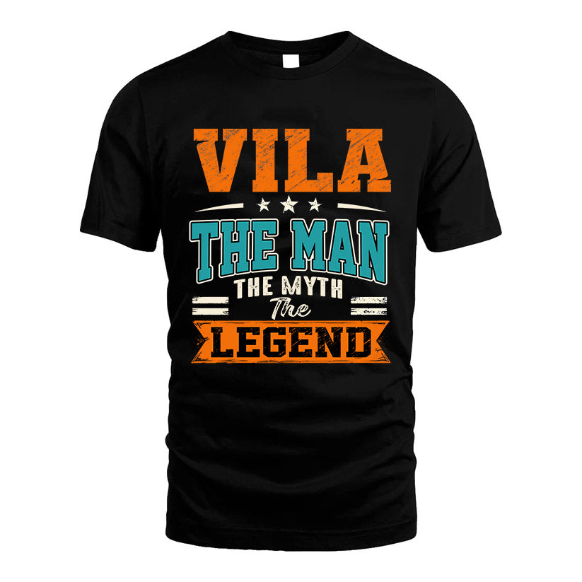 VILA HH F007 The Man The Myth The Legend Personalized Shirt – Gift for Men