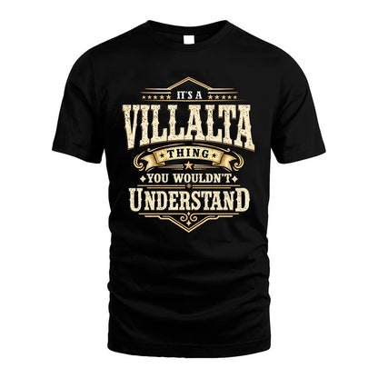 VILLALTA HH-F009–Personalized Name Quote Apparel “It’s an NAME Thing You Wouldn’t Understand”