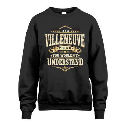 VILLENEUVE HH-F009–Personalized Name Quote Apparel “It’s an NAME Thing You Wouldn’t Understand”