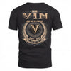 VIN 2K-101–Personalized Name Quote Apparel “I Am NAME May Not Be Perfect But I Am Limited Edition”