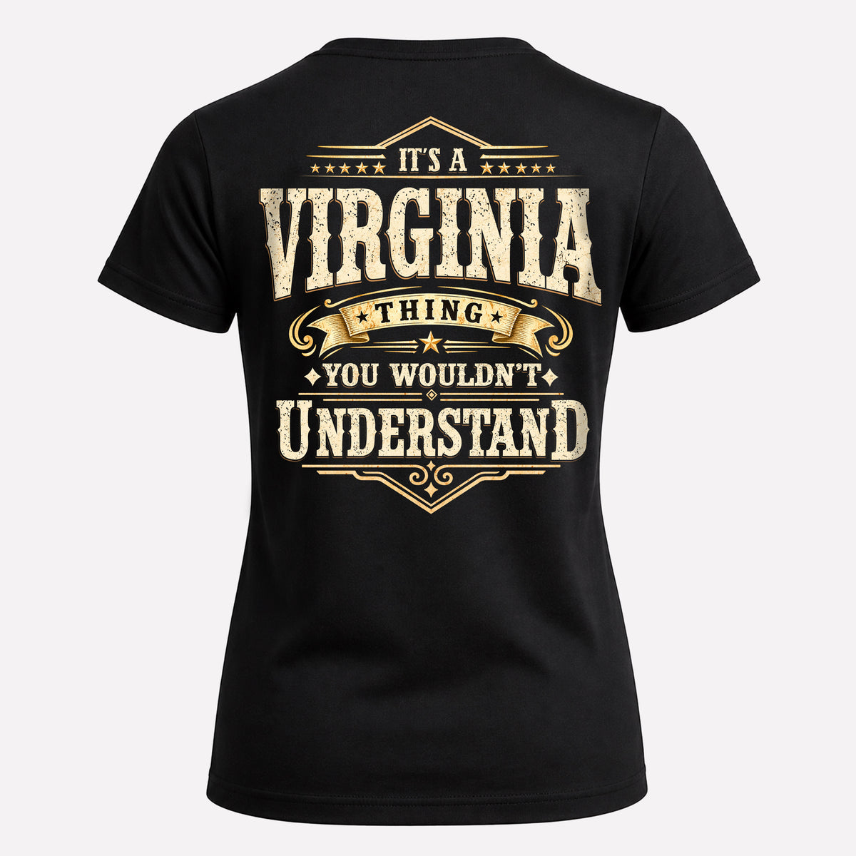 VIRGINIA HH-F003–Personalized Name Quote Apparel “It’s an NAME Thing You Wouldn’t Understand”