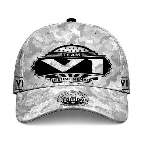 VI TC01 HH79 Team Your Name Hat, Personalized Camo Baseball Cap, Custom Family Gift, Gift for Him Her