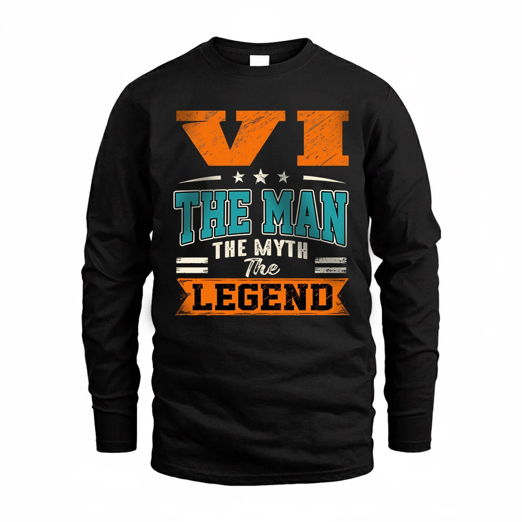 VI HH F007 The Man The Myth The Legend Personalized Shirt – Gift for Men