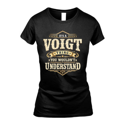 VOIGT HH-F009–Personalized Name Quote Apparel “It’s an NAME Thing You Wouldn’t Understand”