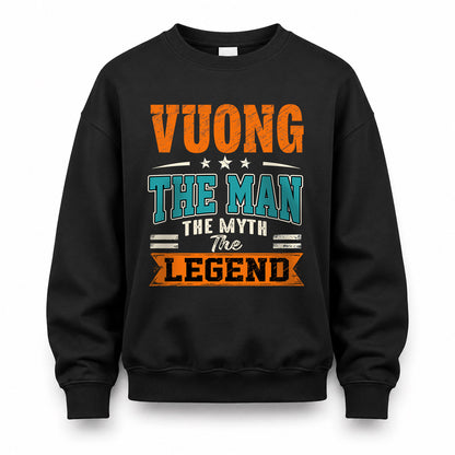 VUONG HH F007 The Man The Myth The Legend Personalized Shirt – Gift for Men