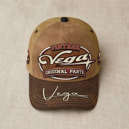 VEGA TC02 HH79  Personalized Name Baseball Cap, Vintage Retro Hat, Custom Gift for Him & Her