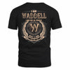 WADDELL 2K-101–Personalized Name Quote Apparel “I Am NAME May Not Be Perfect But I Am Limited Edition”