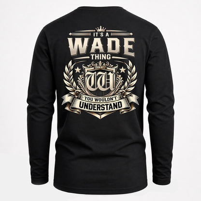 WADE HH-F006 Thing Personalized Name T Shirt – You Wouldn’t Understand
