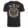 WAH 2K-101–Personalized Name Quote Apparel “I Am NAME May Not Be Perfect But I Am Limited Edition”