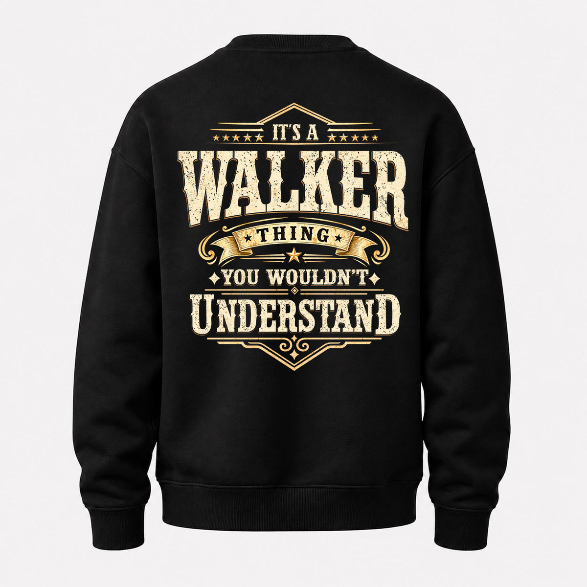 WALKER HH-F003–Personalized Name Quote Apparel “It’s an NAME Thing You Wouldn’t Understand”