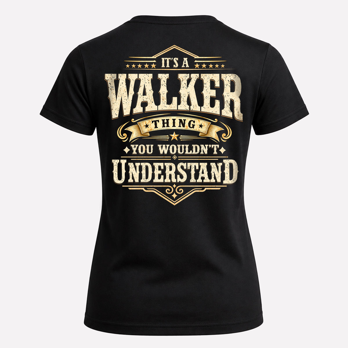 WALKER HH-F003–Personalized Name Quote Apparel “It’s an NAME Thing You Wouldn’t Understand”